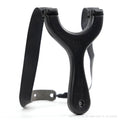 Hornet slingshot in black, 48 gram everyday carry frame with OTT band slots